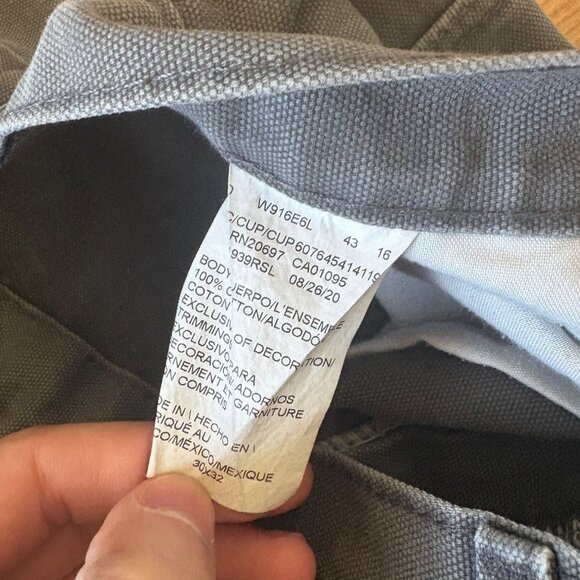 Dickies Mid Rise Classic Straight Leg Denim Jeans Grey Men’s Size 30 - Picture 11 of 11